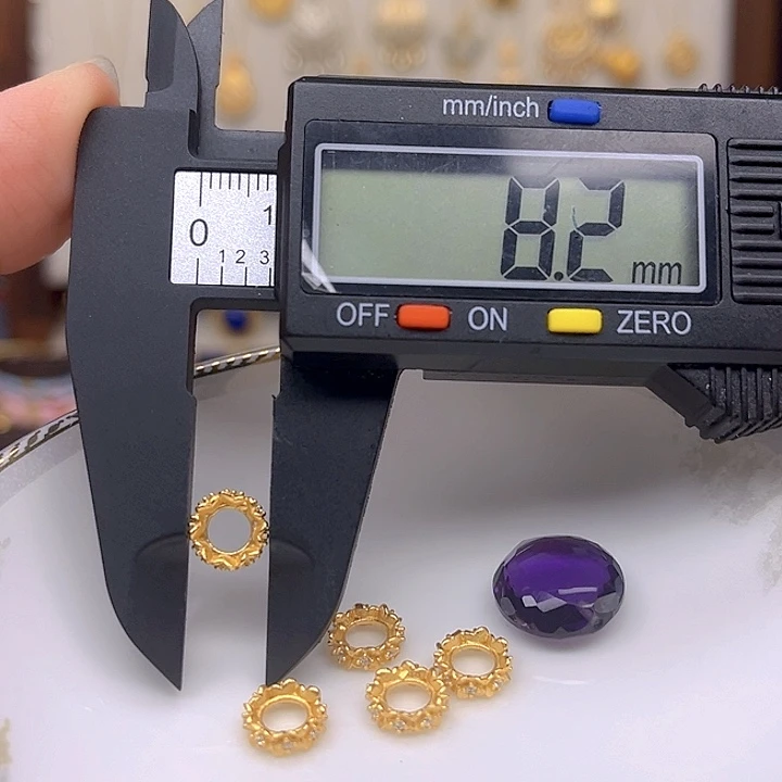 银S925镶嵌颈饰紫晶紫晶925镶嵌69