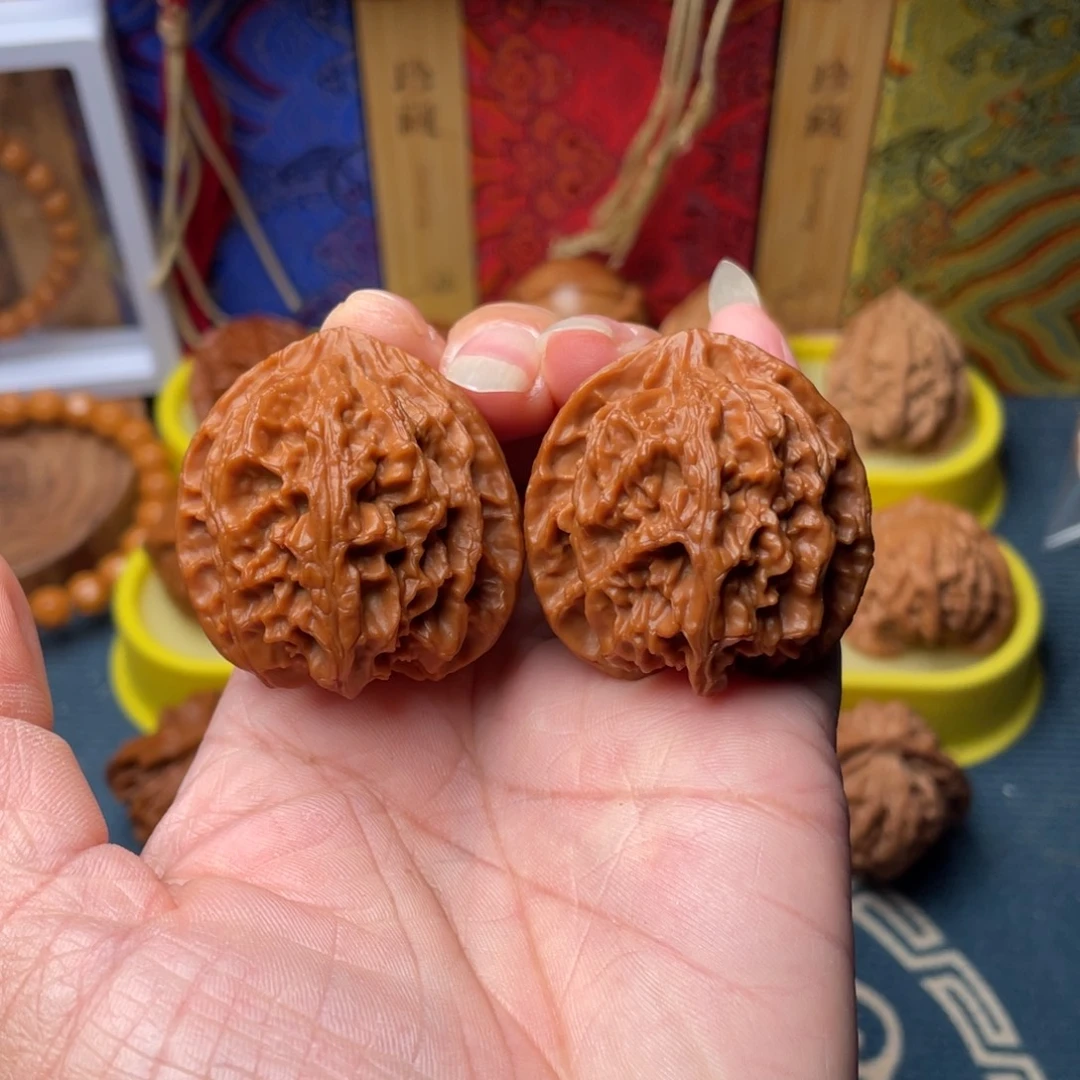 把件文玩核桃38苹果园