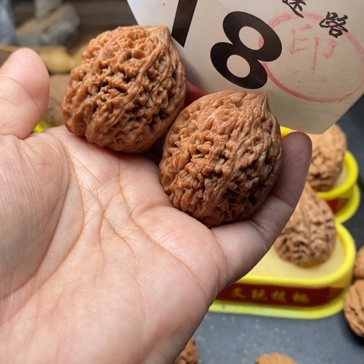 把件文玩核桃36全品大蒜货头