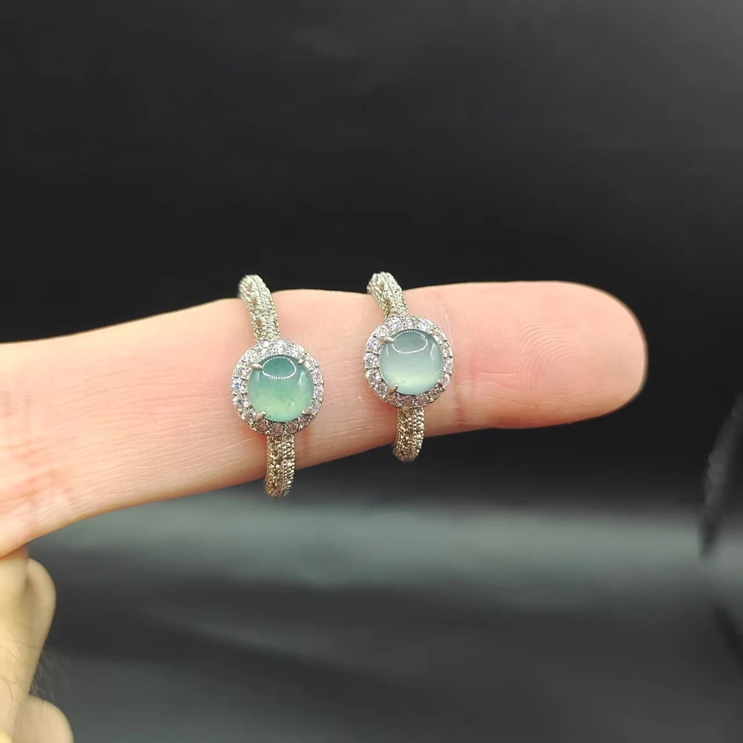 【老涂精选】翡翠戒指T1【多样性发其一】约5mm+