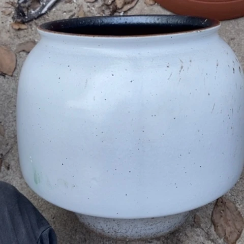 【闪购商品】紫砂花盆高24口20瑕疵