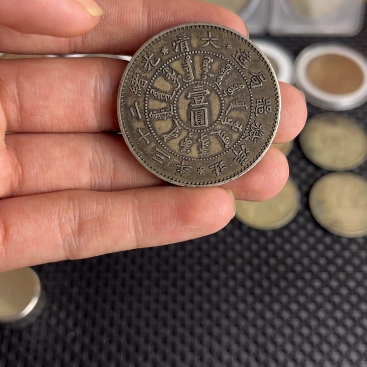 金属大头龙洋船洋工艺品