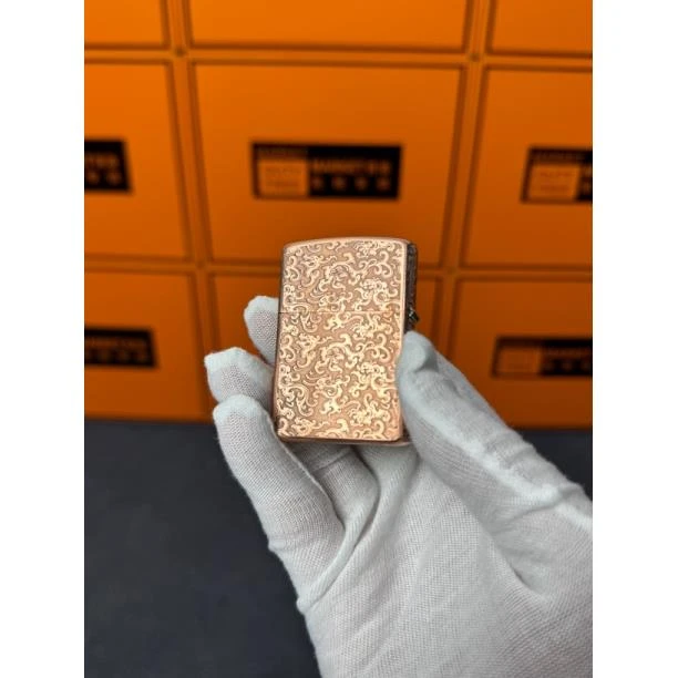 煤油打火机男士紫铜祥云（需自备油）