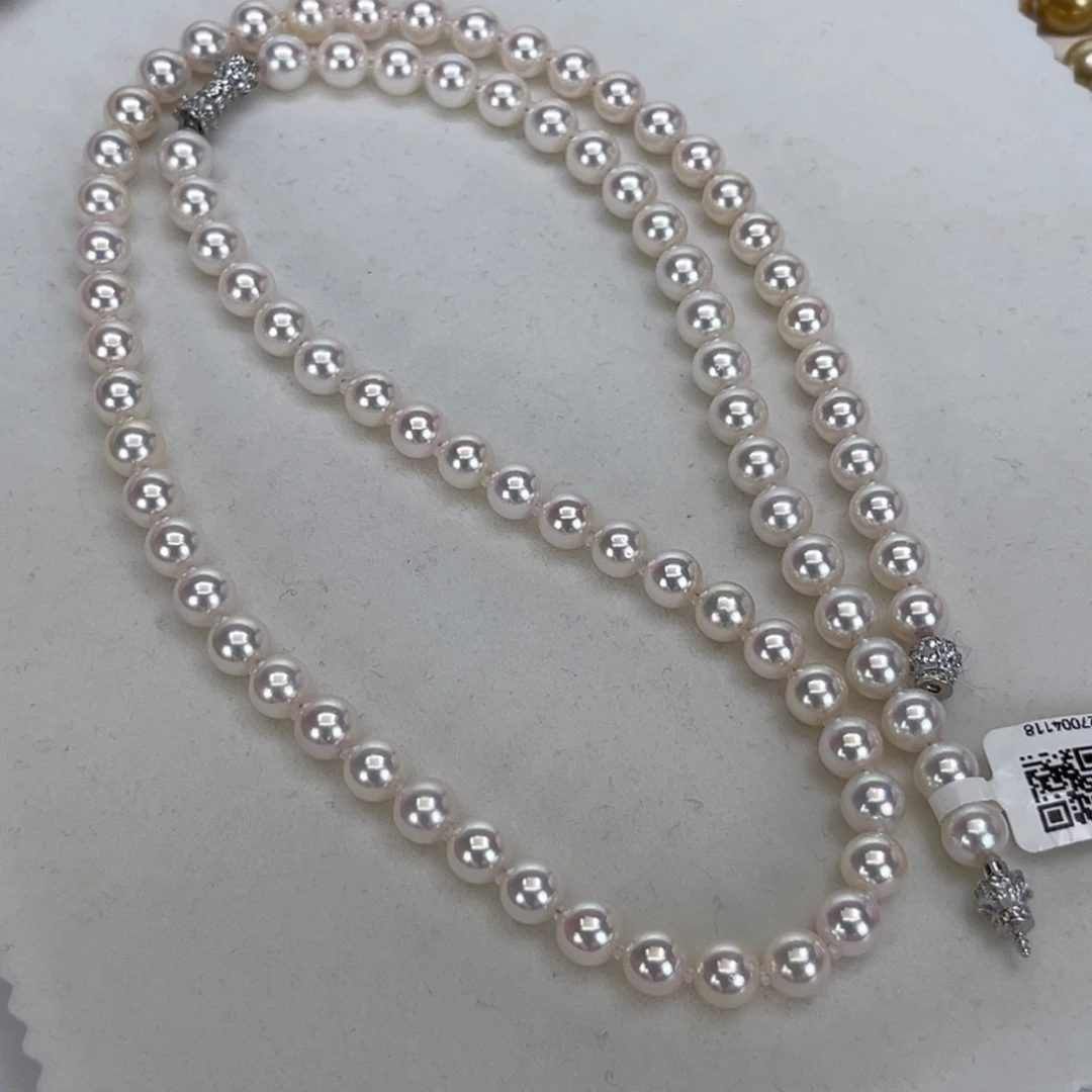 未镶嵌颈饰海水珍珠775多带款毛衣链