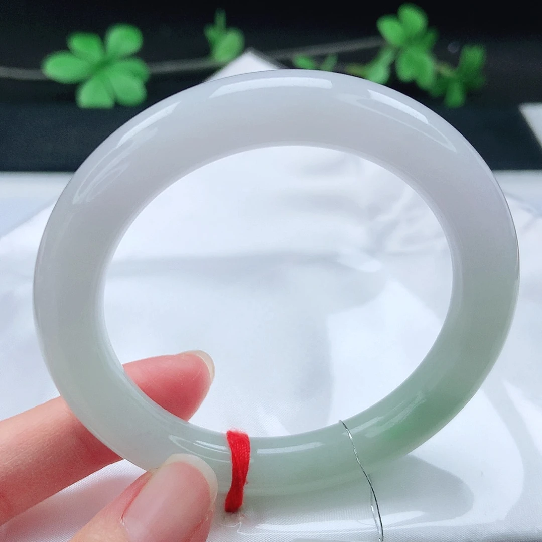 未镶嵌手镯（圆镯）翡翠圆*，56圆