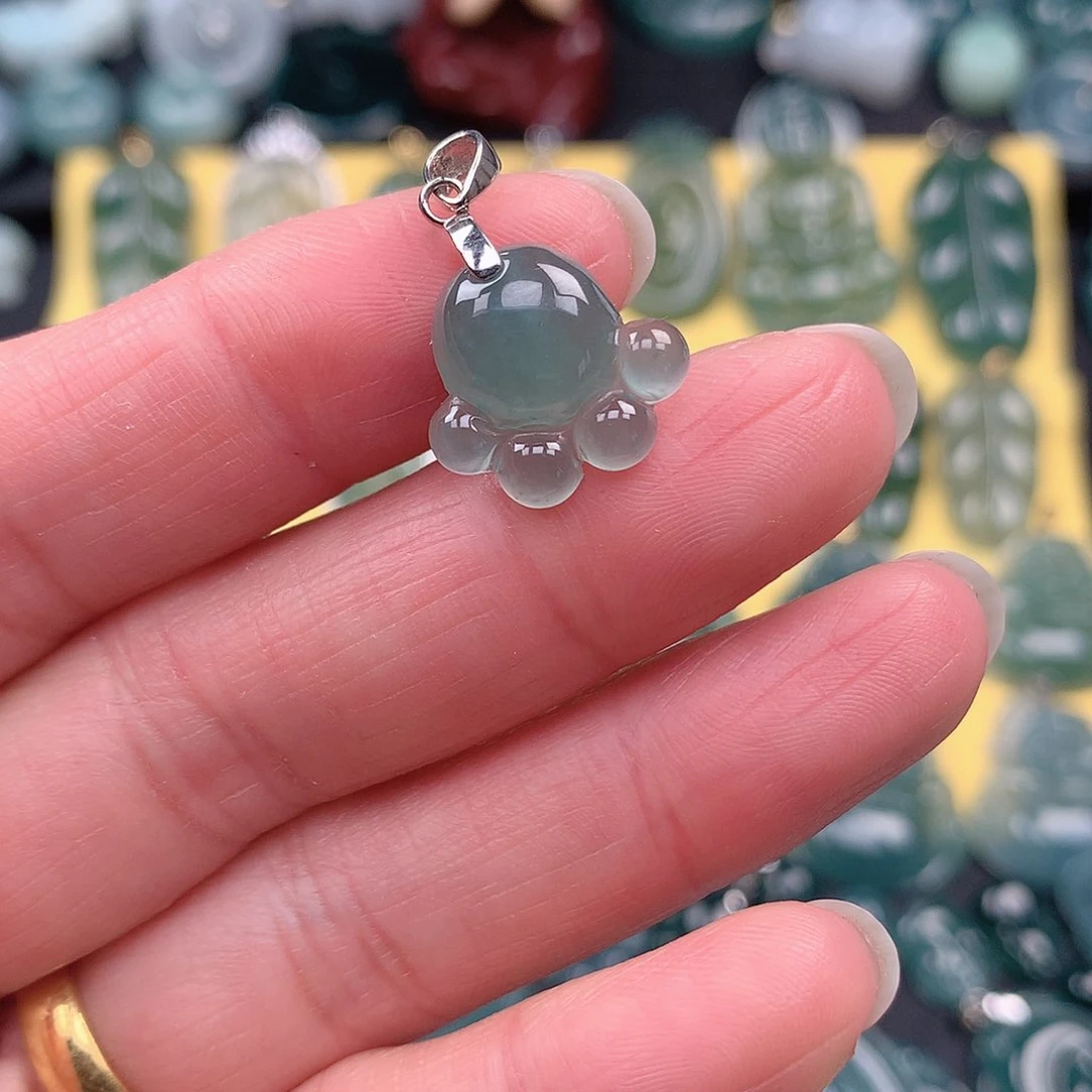 翡翠吊坠(不含链)未镶嵌吊坠