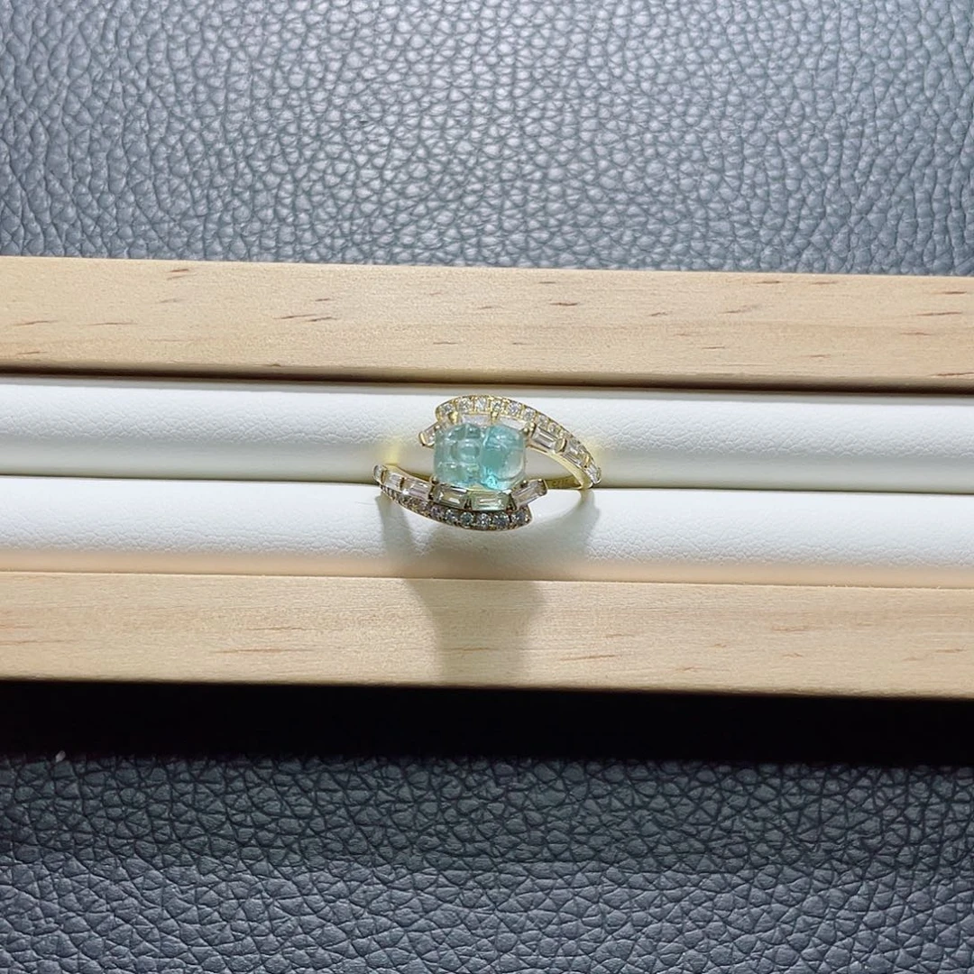 戒指未镶嵌碧玺碧玺戒指