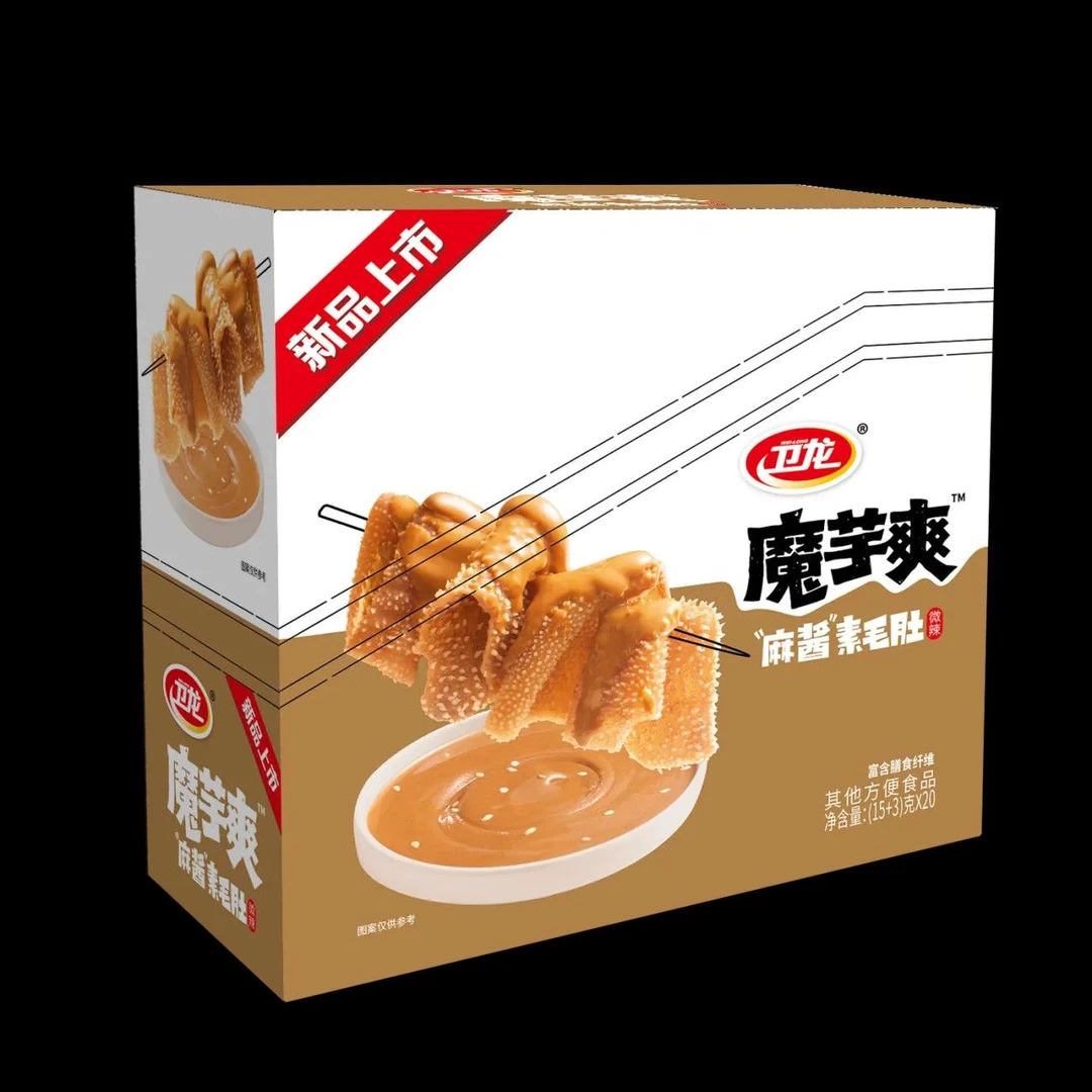 卫龙魔芋爽麻酱素毛肚300g