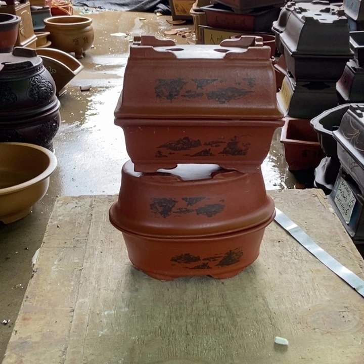 紫砂花盆紫砂紫砂