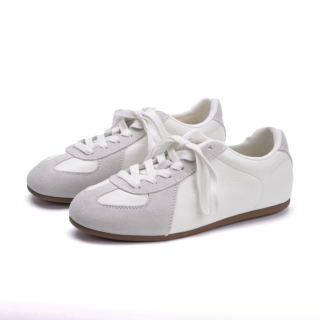 鹿皮复古经典德训鞋女款软皮真皮百搭休闲板鞋25DPY2599018