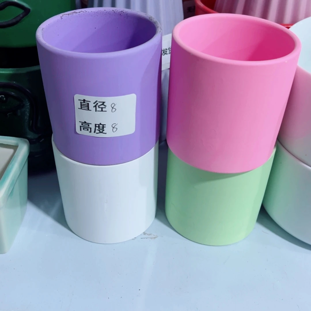 有孔，陶瓷花盆满10米包邮发货