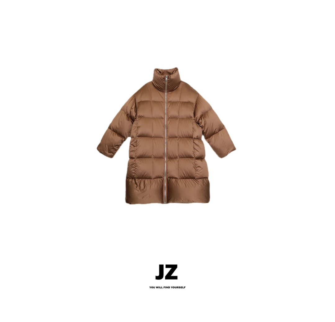 金子/JZ SO MUCH【立领长泡芙】白鹅绒鹅绒服