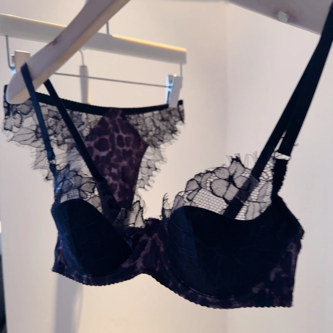 [YVS]聚拢文胸套装抹胸法式夏季固定双肩带