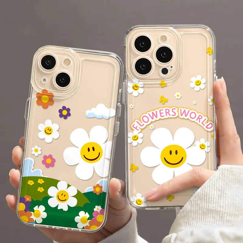 莱冰春日太阳花适用iphone16/15苹果手机壳小米15vivo华为oppo套