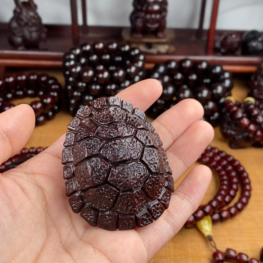 小叶紫檀把件N****谍富甲天下
