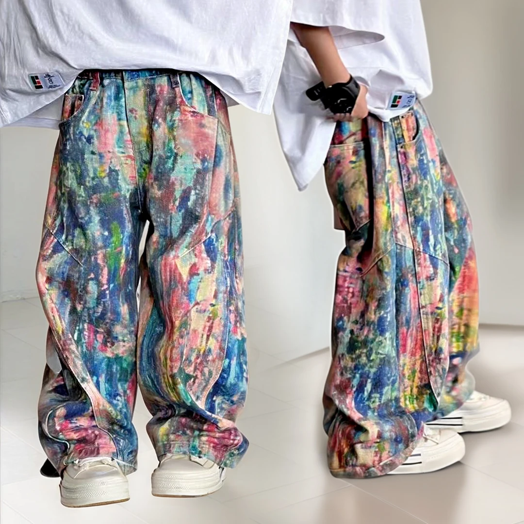 儿童装男童春装裤子中大童帅气休闲裤春秋款2025新款春季男孩长裤