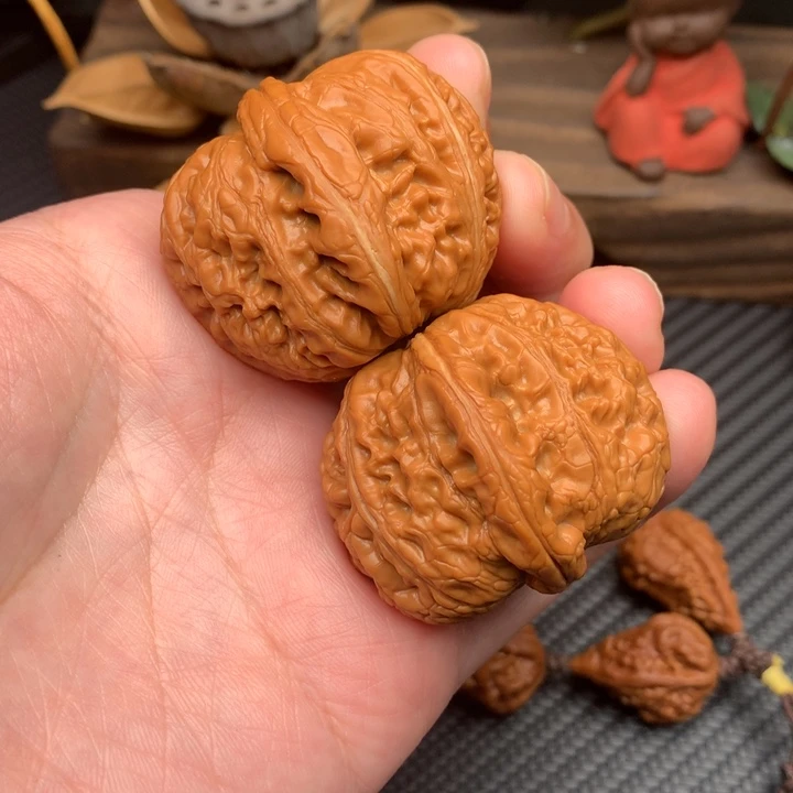 吊坠文玩核桃元宝41