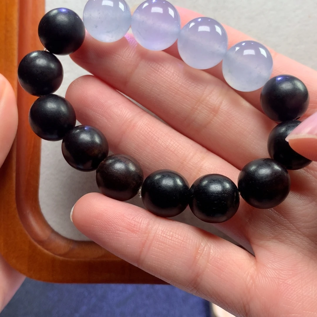 翡翠未镶嵌手链12.7-13mm