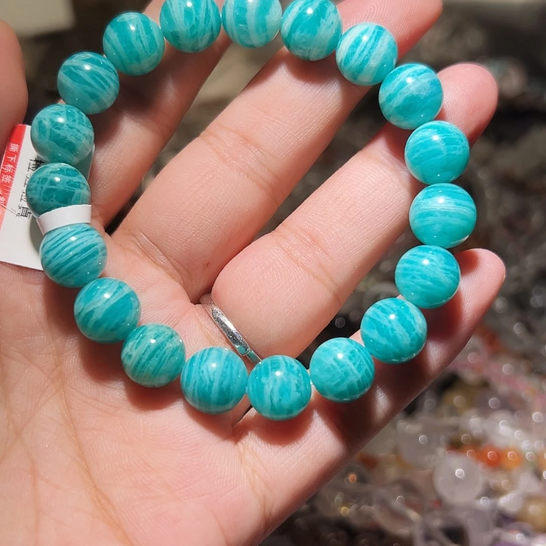 水晶手链未镶嵌天河石10毫米