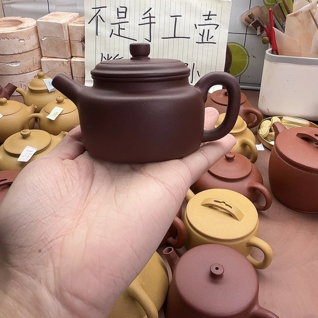 茶壶紫砂紫泥德钟