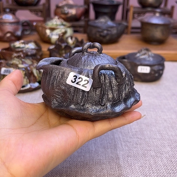 裸柴烧手工陶瓷茶器