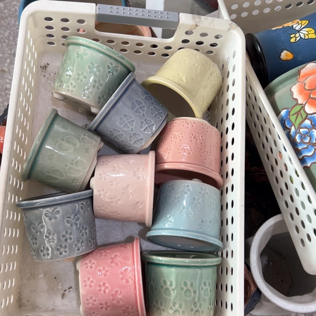 陶瓷多肉小花盆@@1683