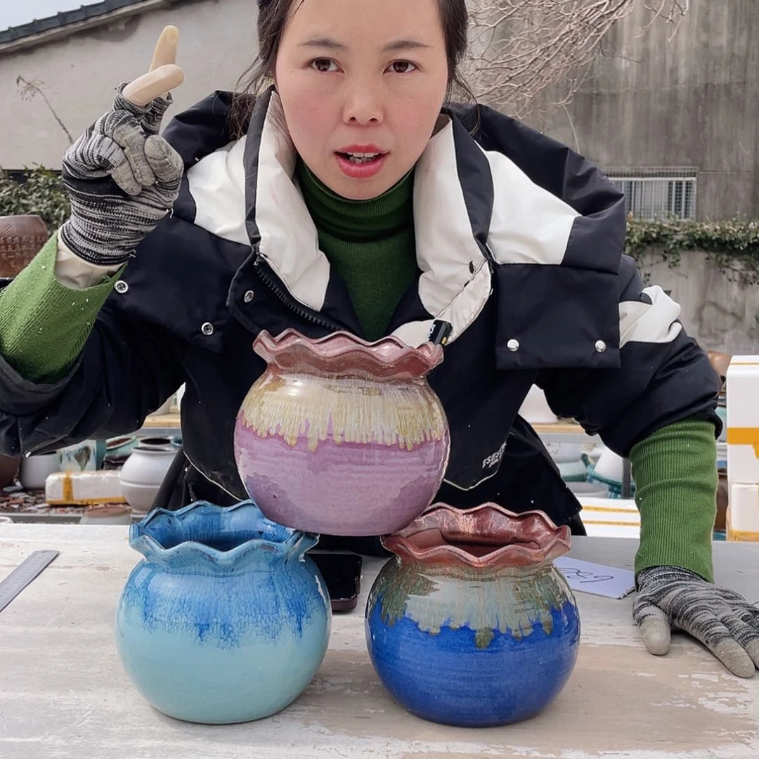 紫砂花盆王嫂花盆直播0307-外福代