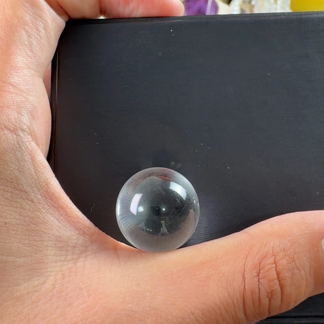 水晶珠宝半成品未镶嵌21mm