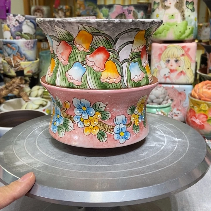 景德镇艺术手绘作品