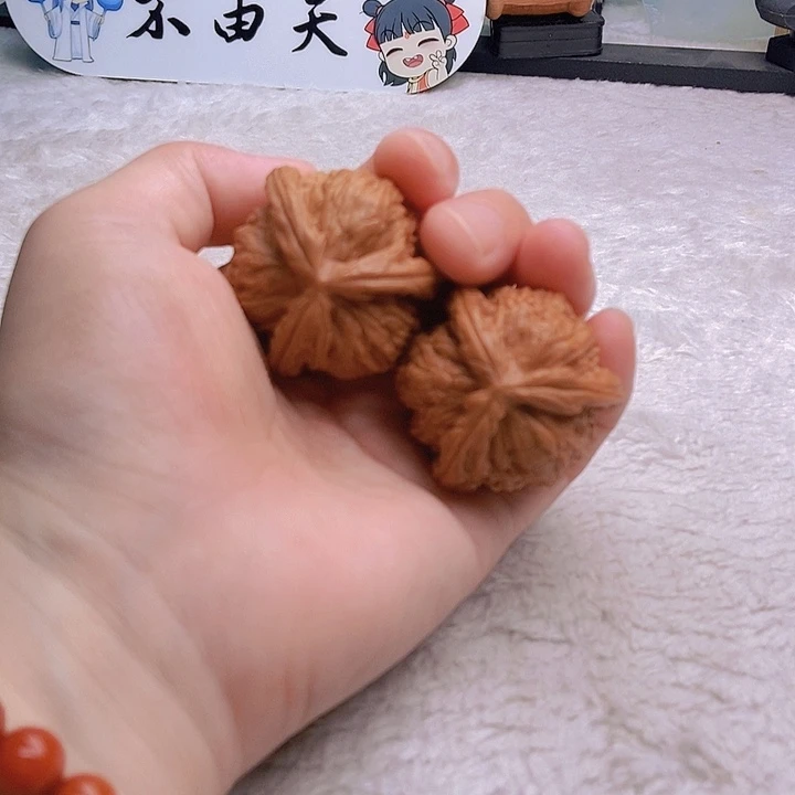文玩核桃把件疗***粽三棱