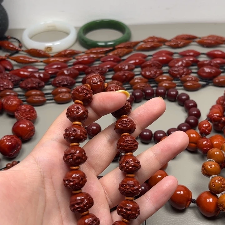 添***福手串/手链橄榄核36