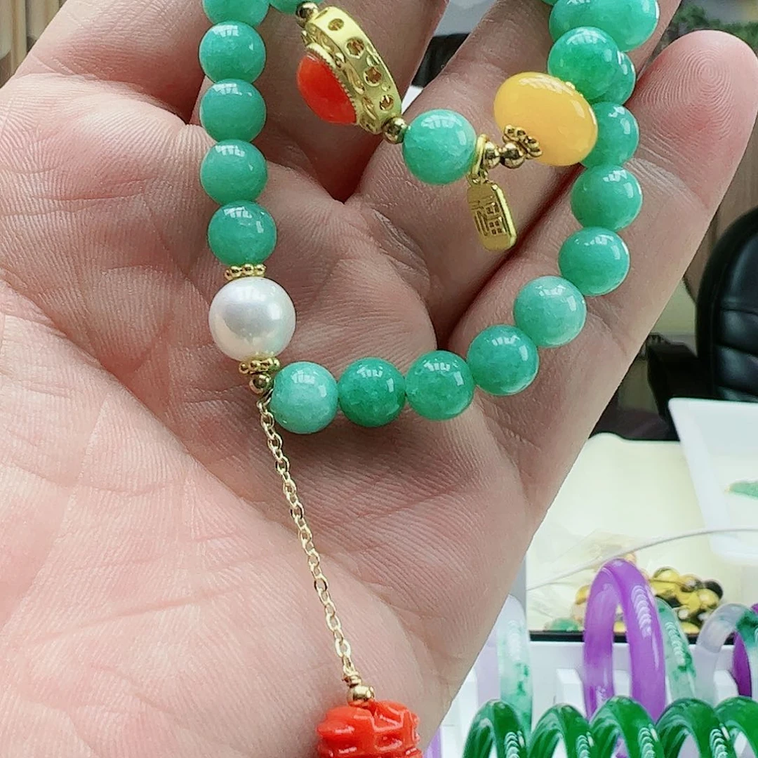 翡翠吊坠(赠链)银S925镶嵌