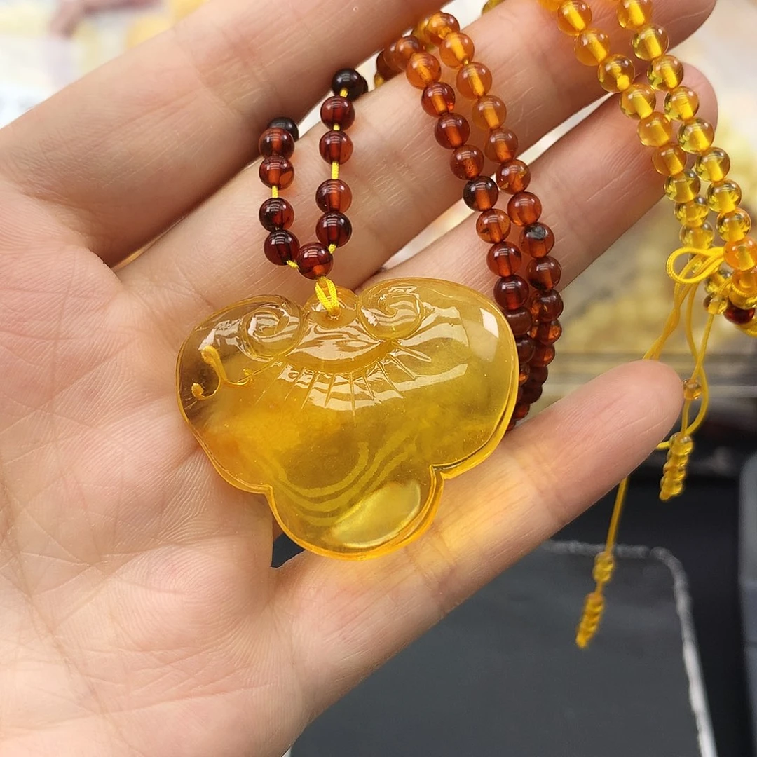 琥珀未镶嵌珠宝奇石