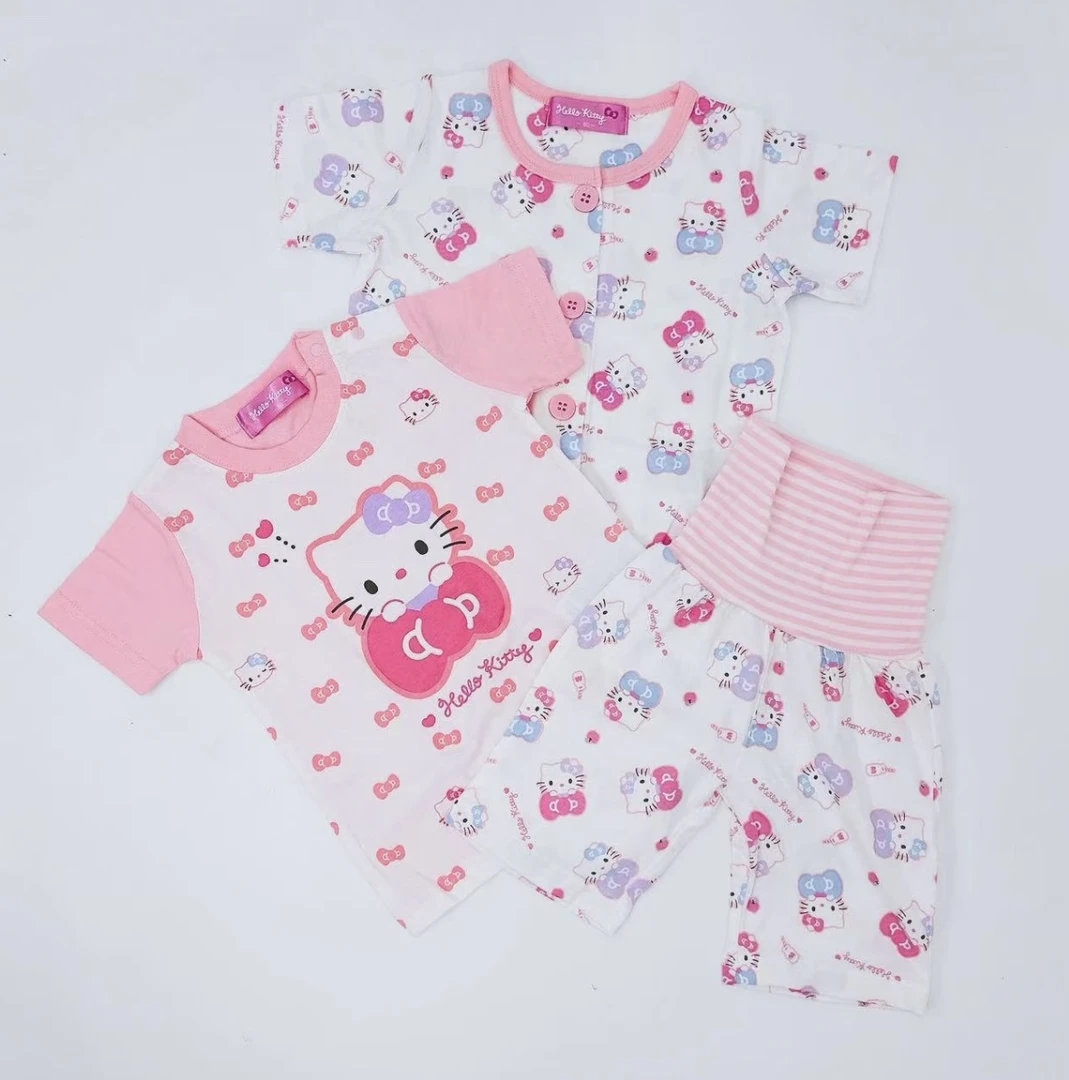 hellokitty三丽鸥短袖三件套