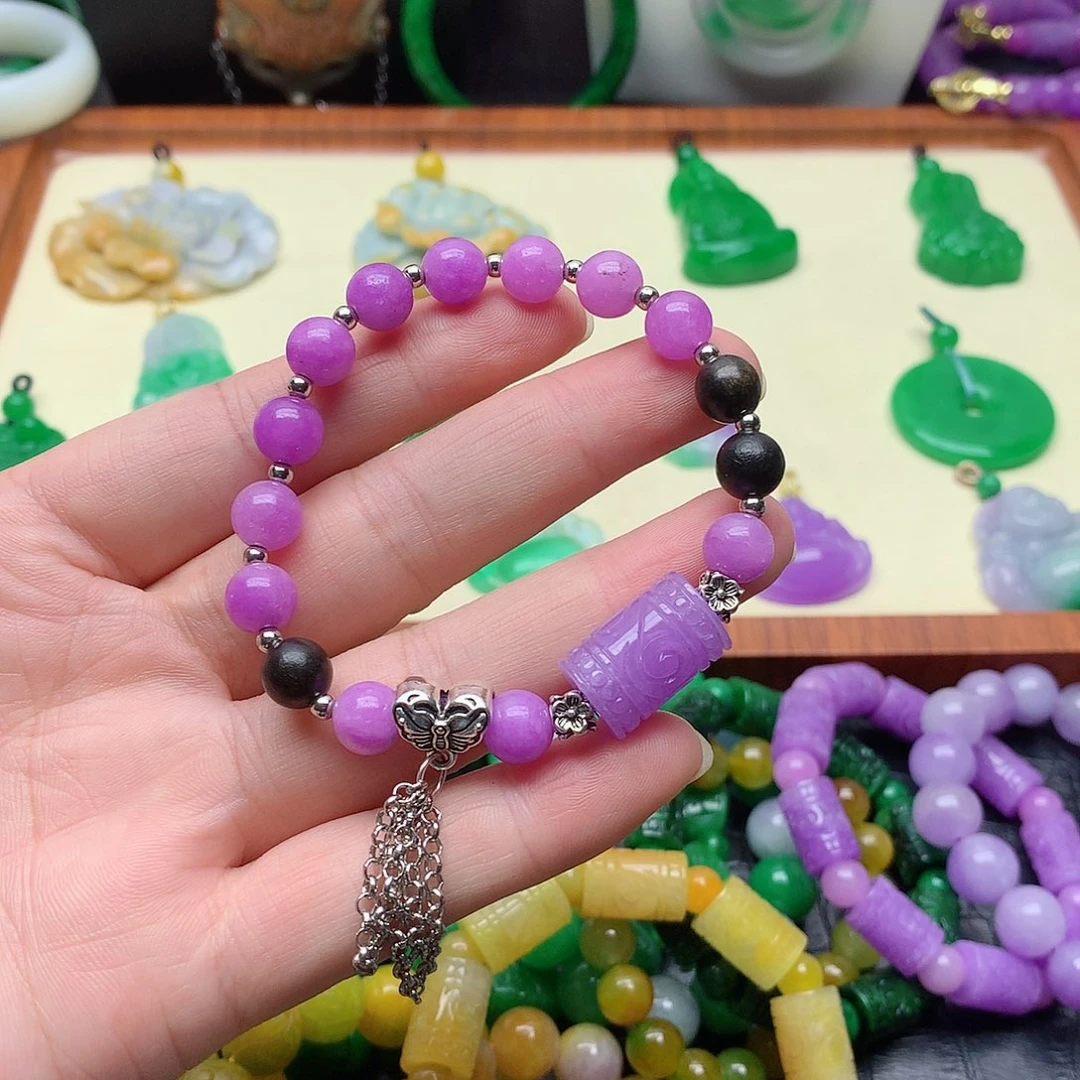 手链翡翠未镶嵌1