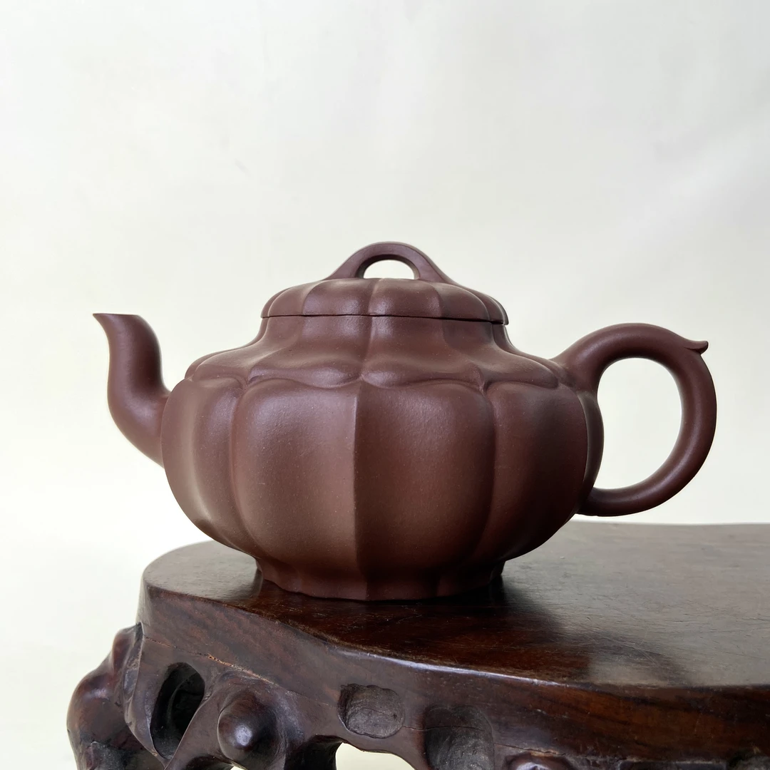 宜兴手工紫砂陶 （方华萍）茶壶GS4108-5