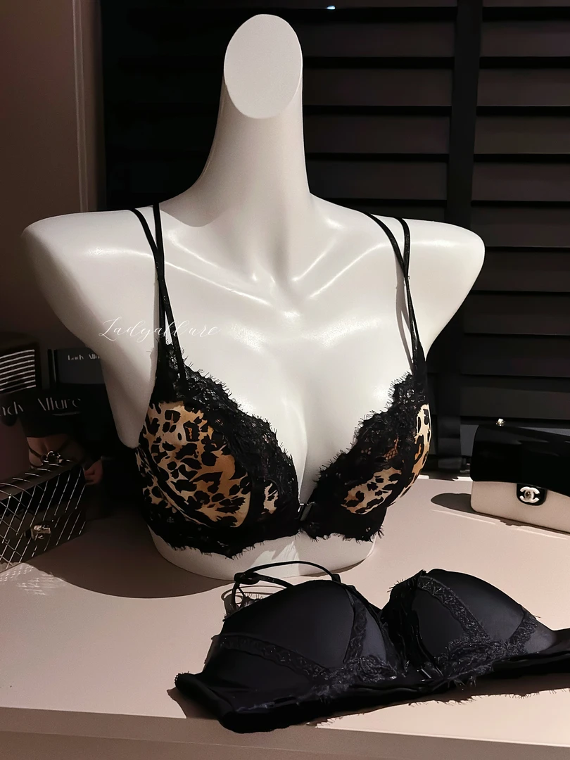 「LA」奶香美人*高级感前扣蕾丝内衣女小胸聚拢显大性感美背文胸