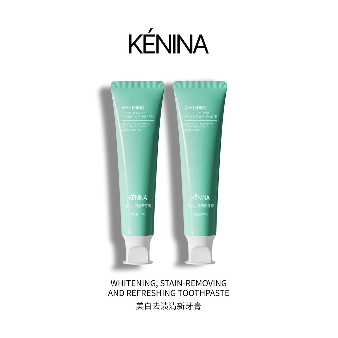 珂尼娜KÉNINA去渍清新美白牙膏