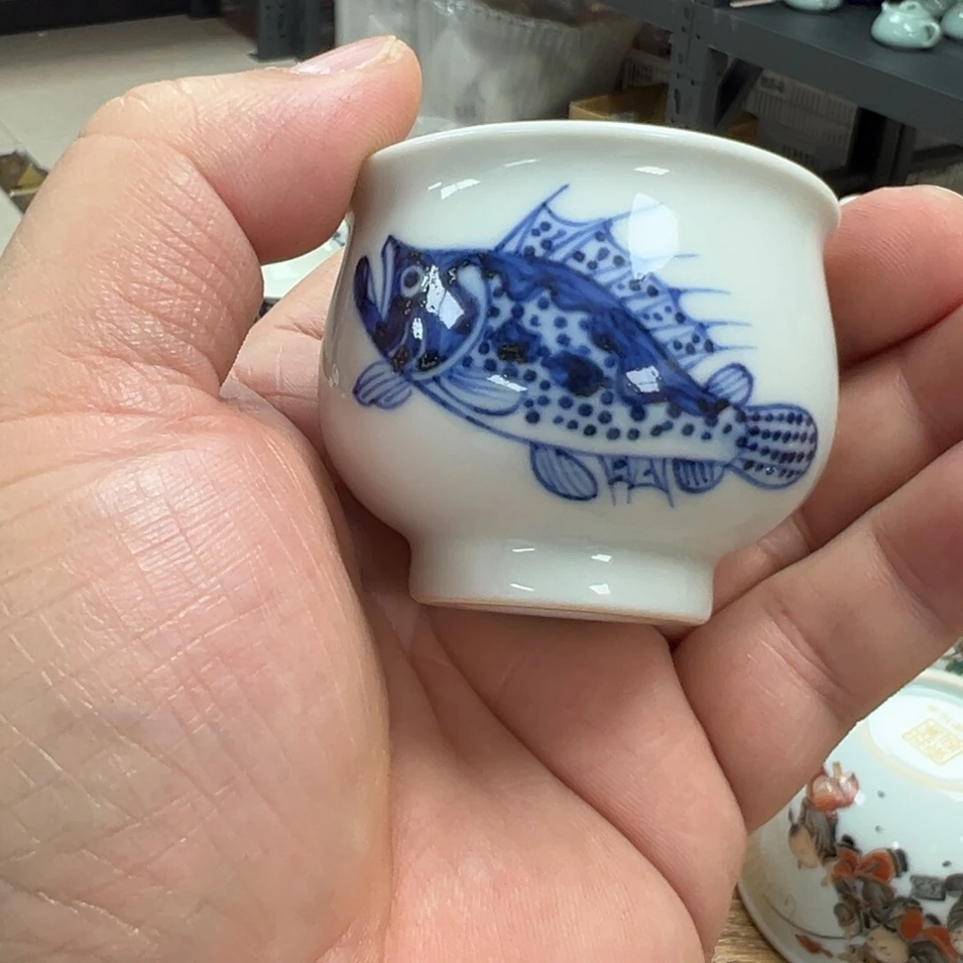 【闪购商品】景德镇陶瓷主人杯