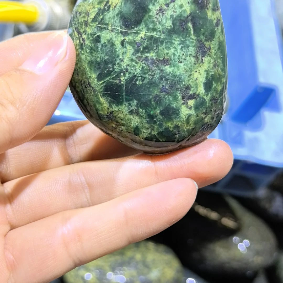 真***叶木藏玉药王石原石一个