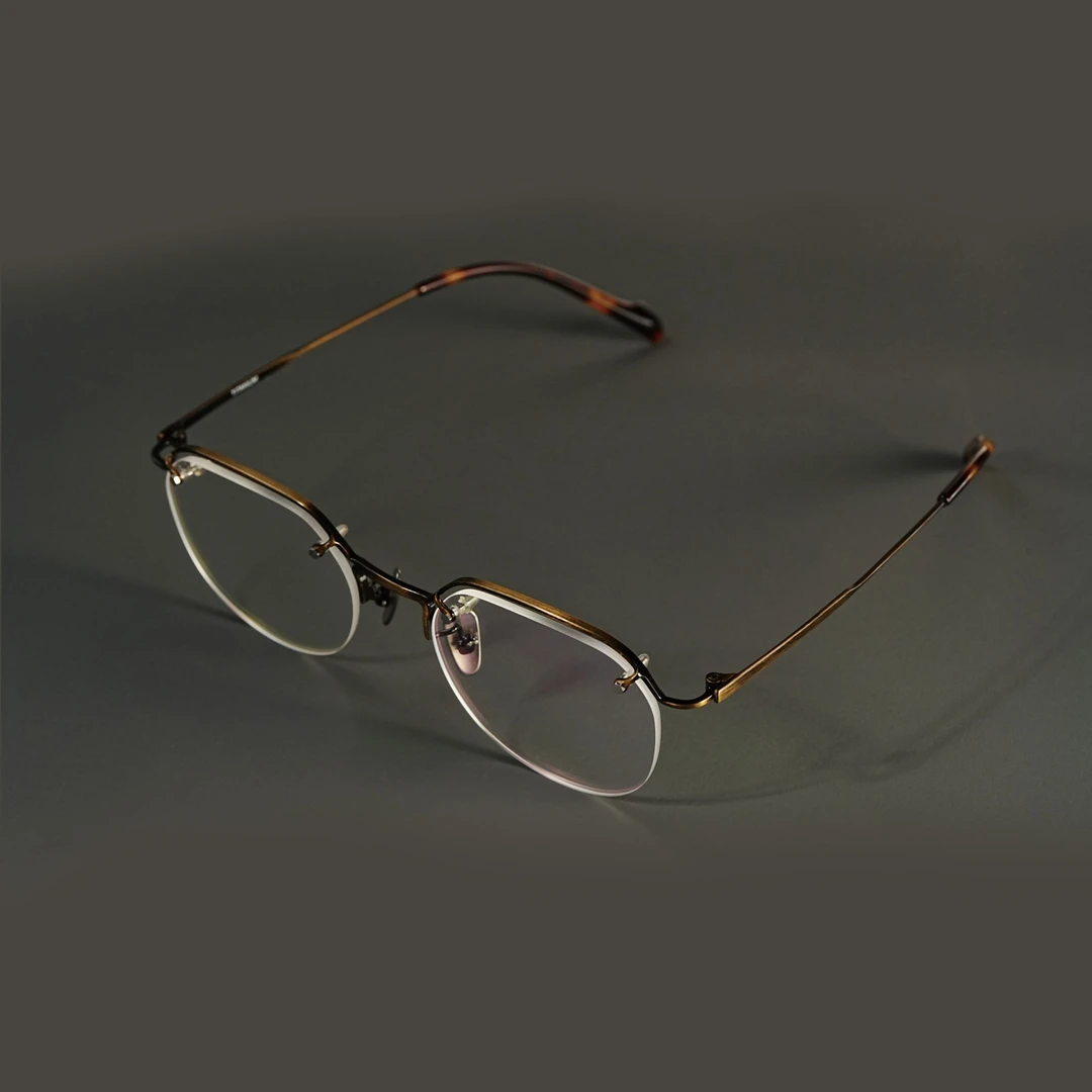 目映手作轻奢纯钛眼镜框显瘦设计近视眼镜架男女通用日系Y0041