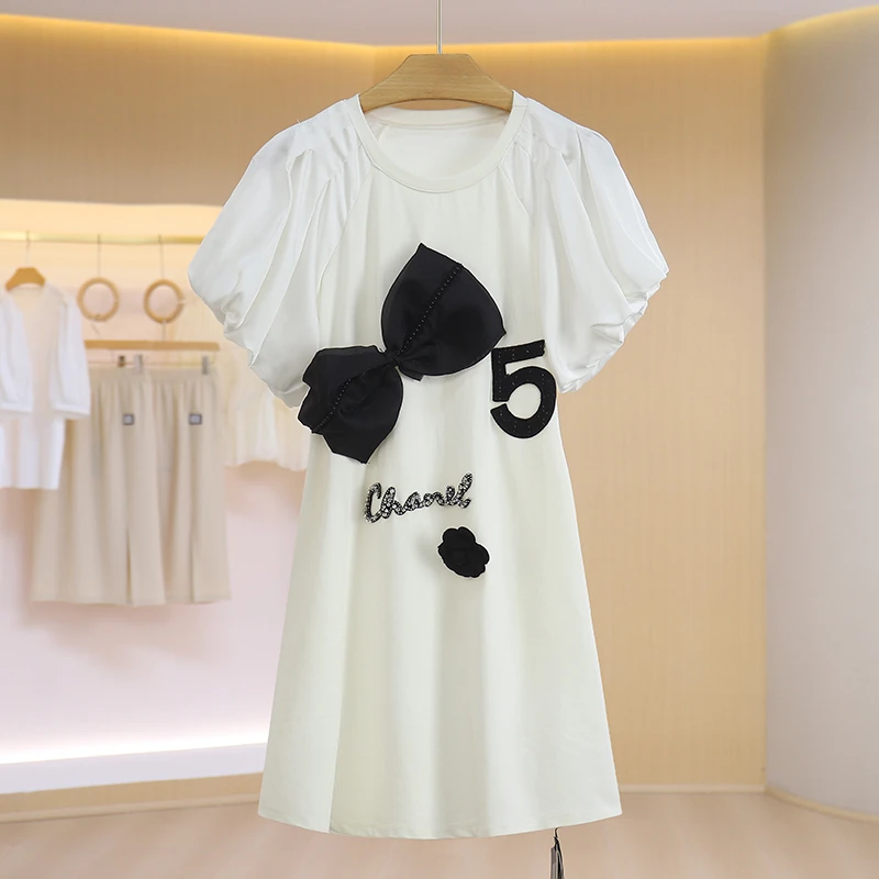 L1355-伍莎服饰云仓百搭时尚新款夏季连衣裙#ZML46L006