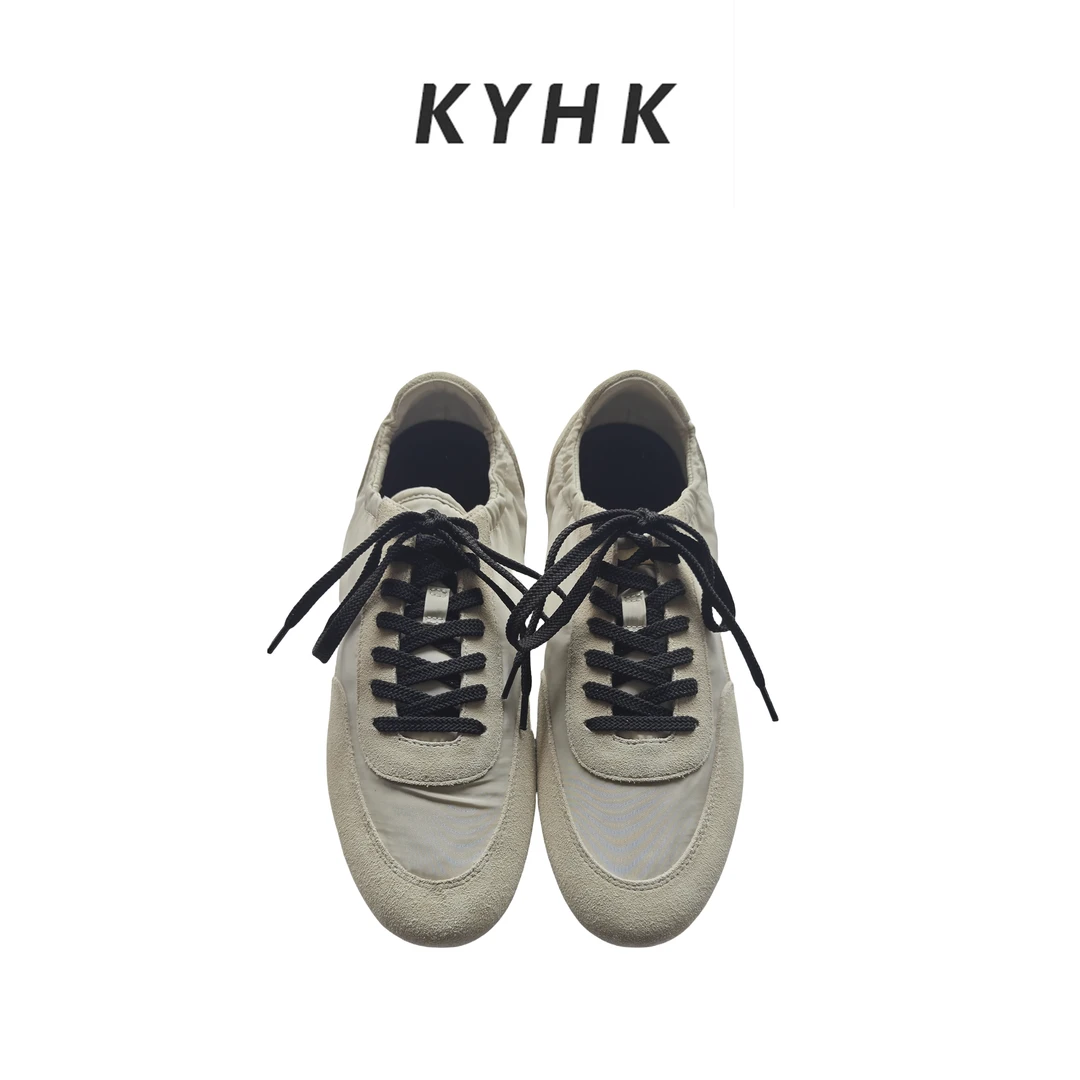 KYHK休闲拼接复古运动潮鞋250229