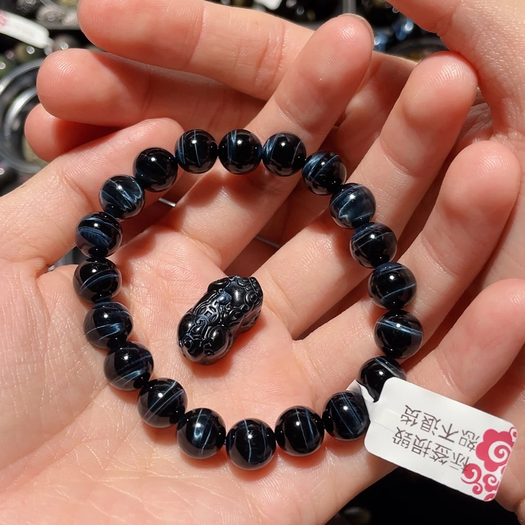G***O木变石（虎睛石）未镶嵌手链