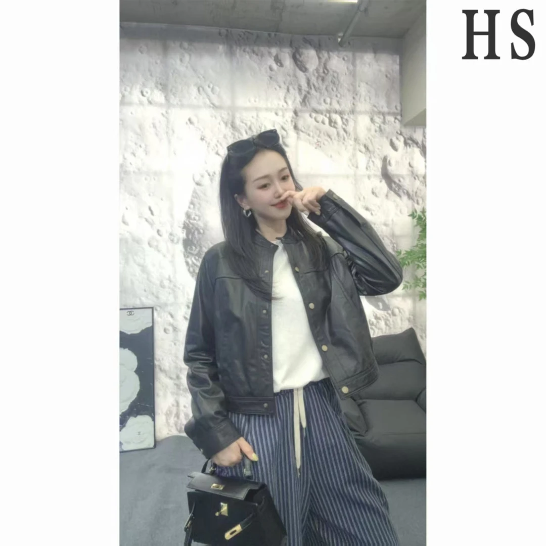 JZ皮草[2511]早春冬季新款羊皮短款皮衣