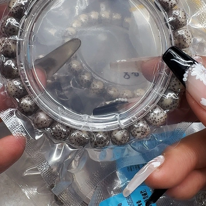 星月菩提手串492高端黑灰星月菩提98桶单圈