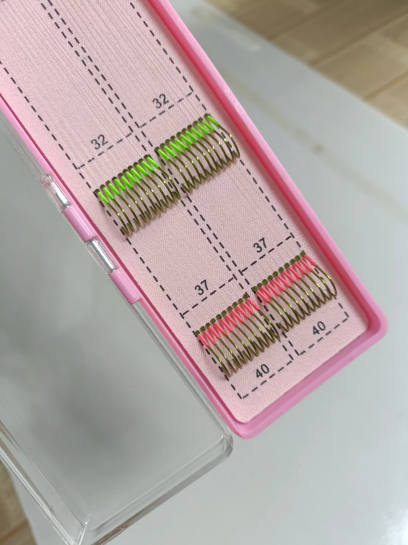 钛合金改良狼，犽无结子线双钩20副/盒下线80