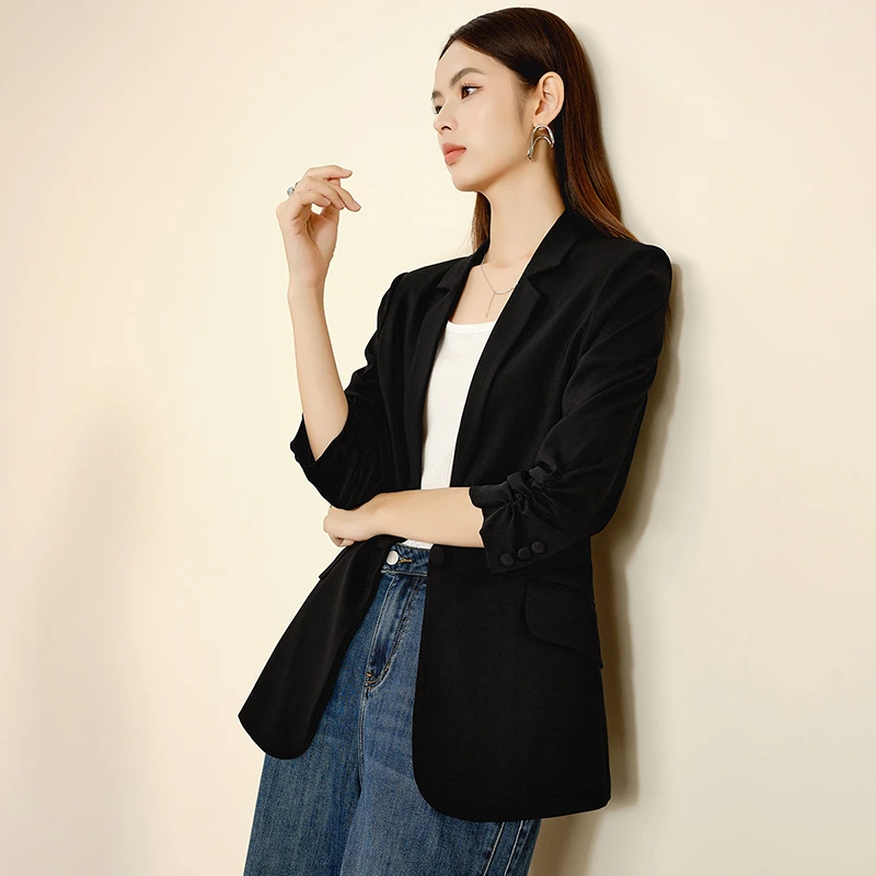 【断码清仓拼手速】外套一粒扣西装外套女24090528