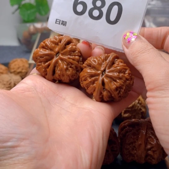 1***2吊坠文玩核桃41粗筋680