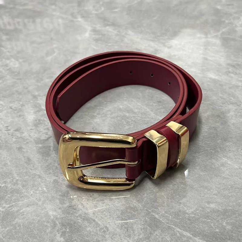 小慧专属腰带女士皮带简约百搭针扣时尚新款皮带-20259